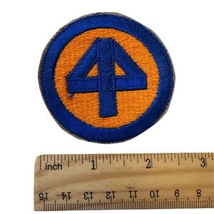 WWIl US Army 44th Infantry Division Embroidered Patch Military Insignia Sew On